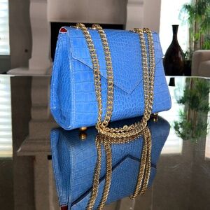 Akpa blue handbag